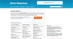 Desktop Screenshot of ethiowebsites.com